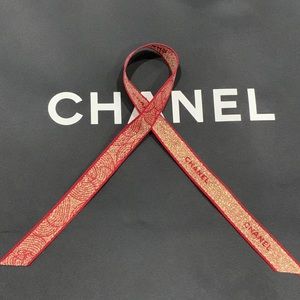 Chanel lunar new year 2023 red ribbon